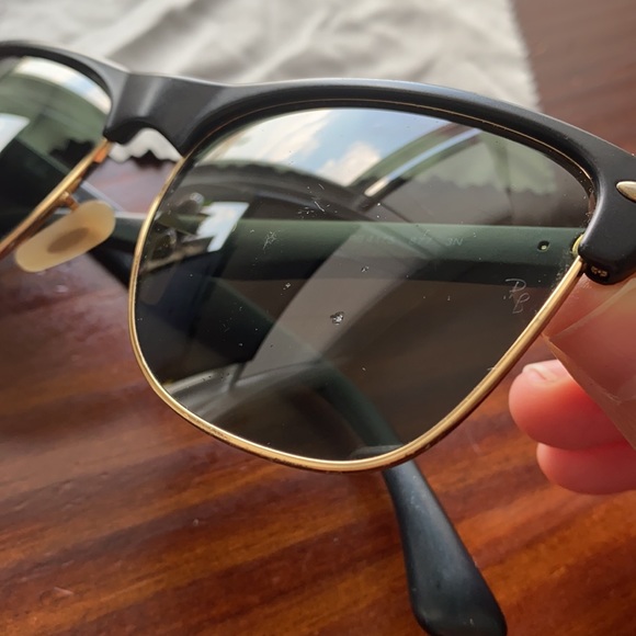 Ray Ban Sunglasses Oversized Clubmaster - Picture 3 of 6